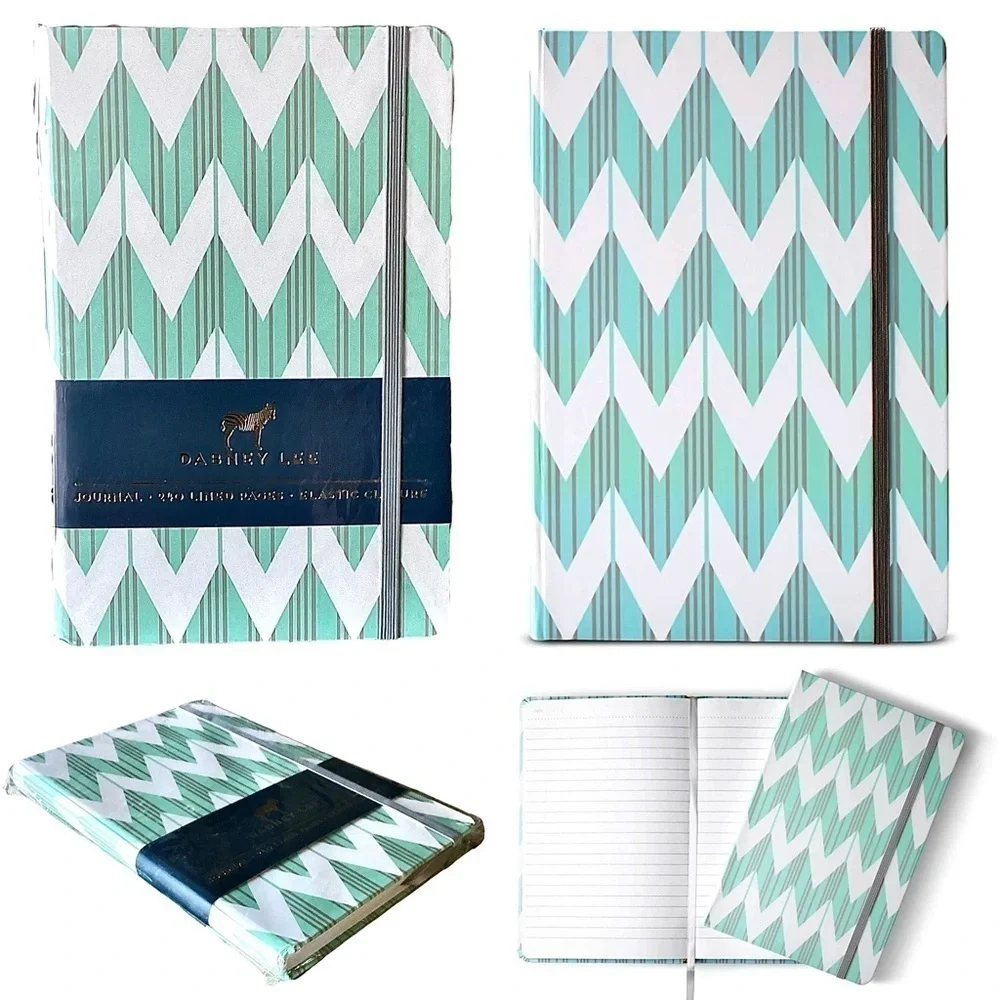 Dabney Lee Lined Journal 240 Pgs Hardcover Mint Plus 1 Mini Journal Both NEW